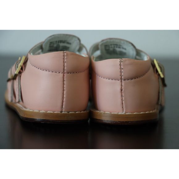 Josmo Baby Girl Walker Mary Jane Vintage Retro Style Shoe, 5.5 Wide Toddler - Picture 5 of 6